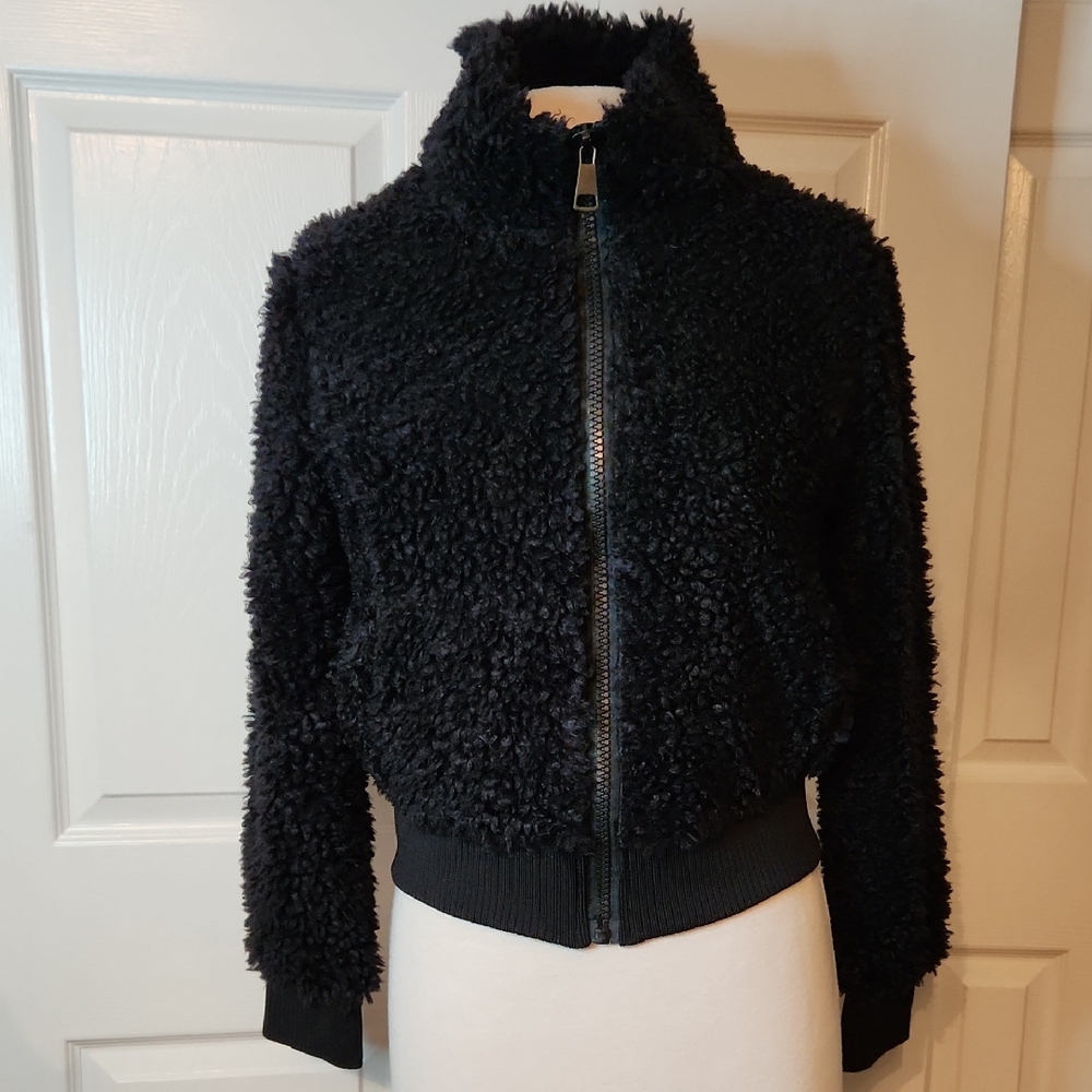 Newbury Kustom Black Teddy Jacket